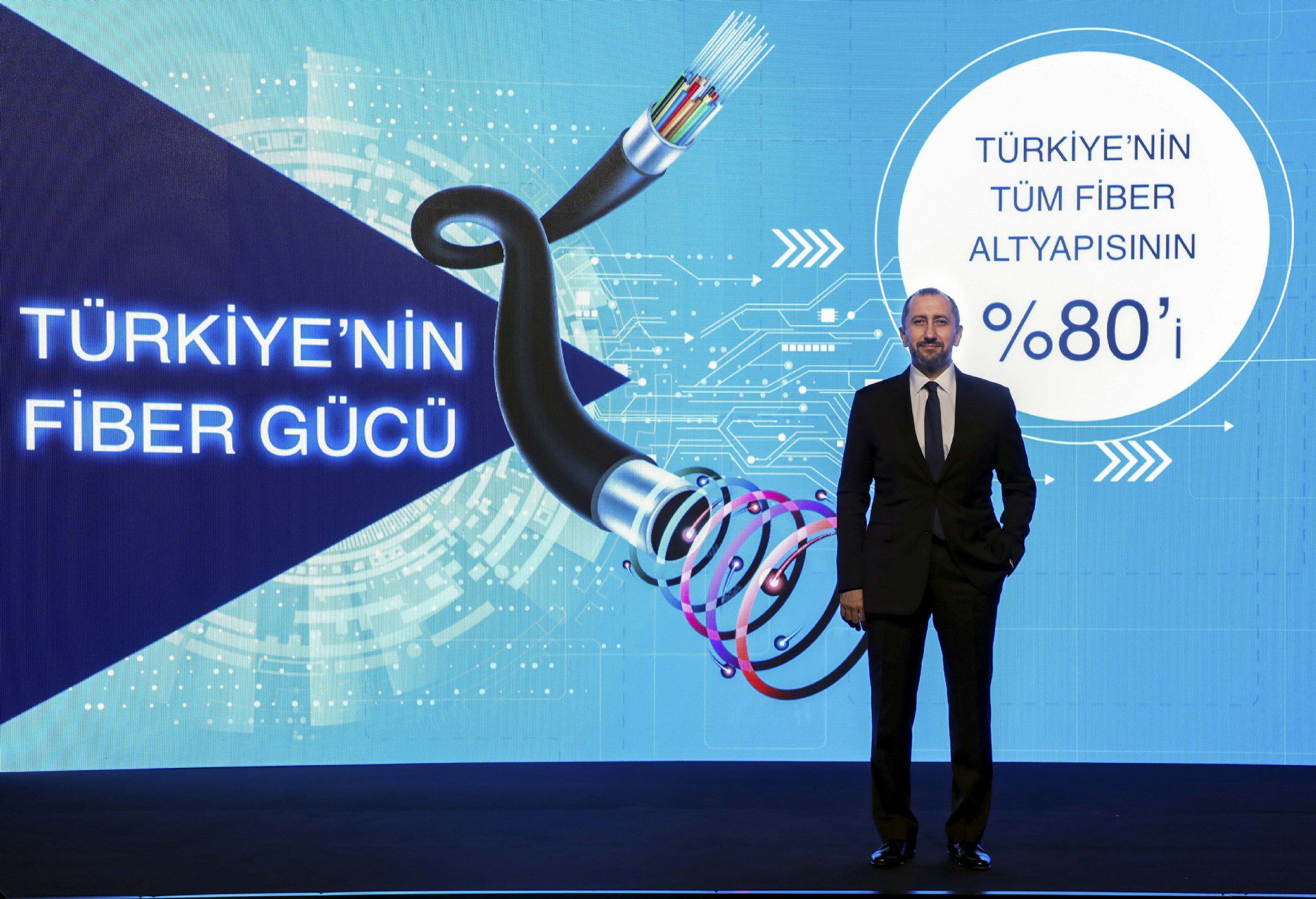 Türk Telekom Avrupa ülkelerini geride bıraktı fiberde 7,5 milyon kilometreye ulaştı