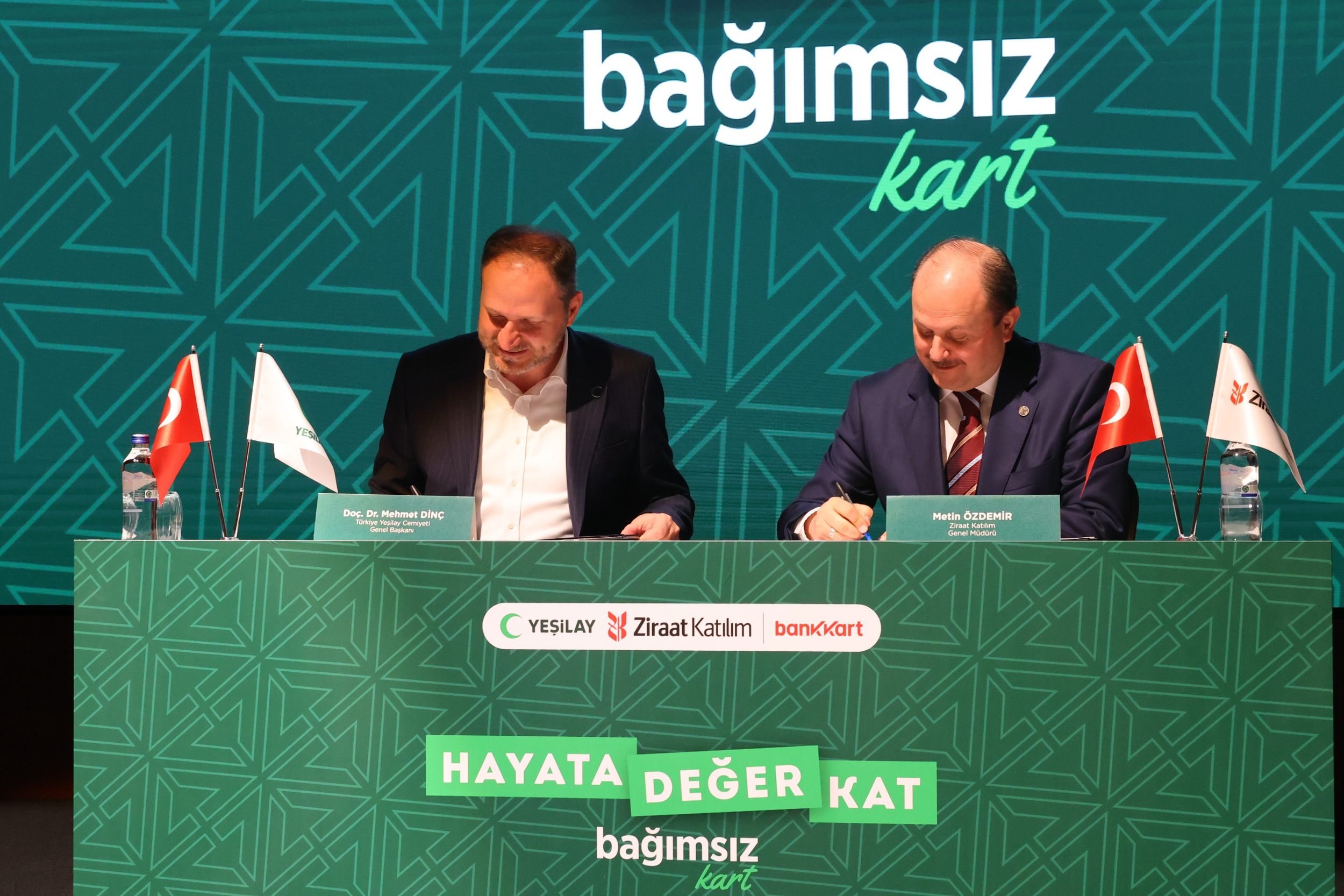 Ziraat Katılım ve Yeşilay’dan Anlamlı İş Birliği: “Bağımsız Kart” ile Hayata Değer Kat
