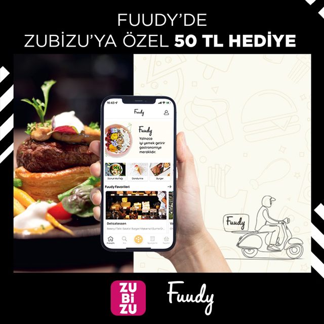 ZUBİZU’nun Fırsatlar Dünyasına Şimdi Fuudy de Katıldı!