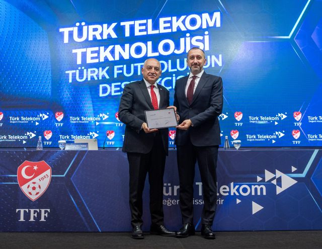 Türk Telekom teknolojisi Türk futbolunun destekçisi