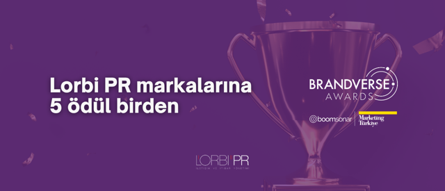 Lorbi PR markalarına 5 ödül birden