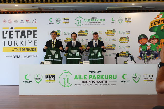 L’Étape Türkiye by Tour de France Bisiklet Yarışları’nın üçüncüsü 'Yeşilay Aile ve Çocuk Parkuru' 11 Ekim'de Beykoz Spor Ormanı'nda Düzenlenecek