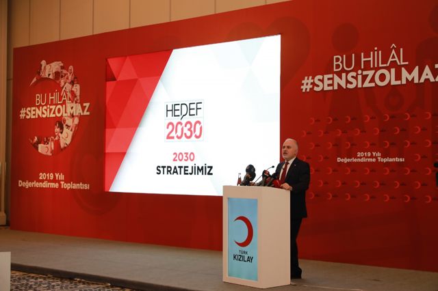 Türk Kızılay 2020 hedeflerini belirledi