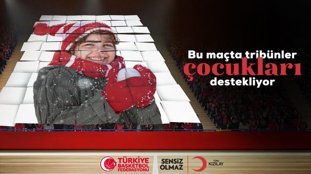 ING All- Star’da “Tribünler Çocukları Destekliyor”